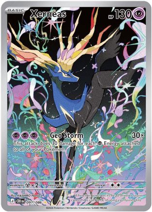 Xerneas (91/086) - ME04 Chaos Rising Holofoil