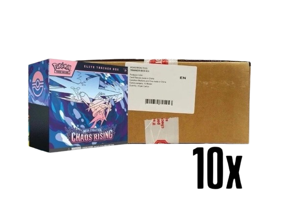 Sealed Case Chaos Rising ETB
