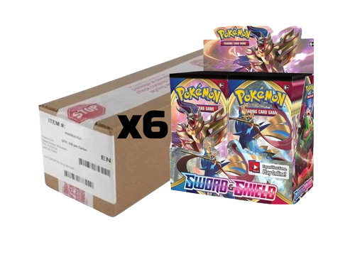 Sealed Case Sword and Shield Booster box 