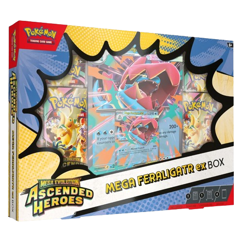 Mega Ferraligatr Ascended Heroes Collection box