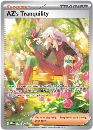 AZ's Tranquility (120/086) - ME04 Chaos Rising Holofoil