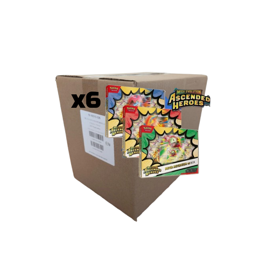 Sealed Case Mega Ascended Heroes Box 